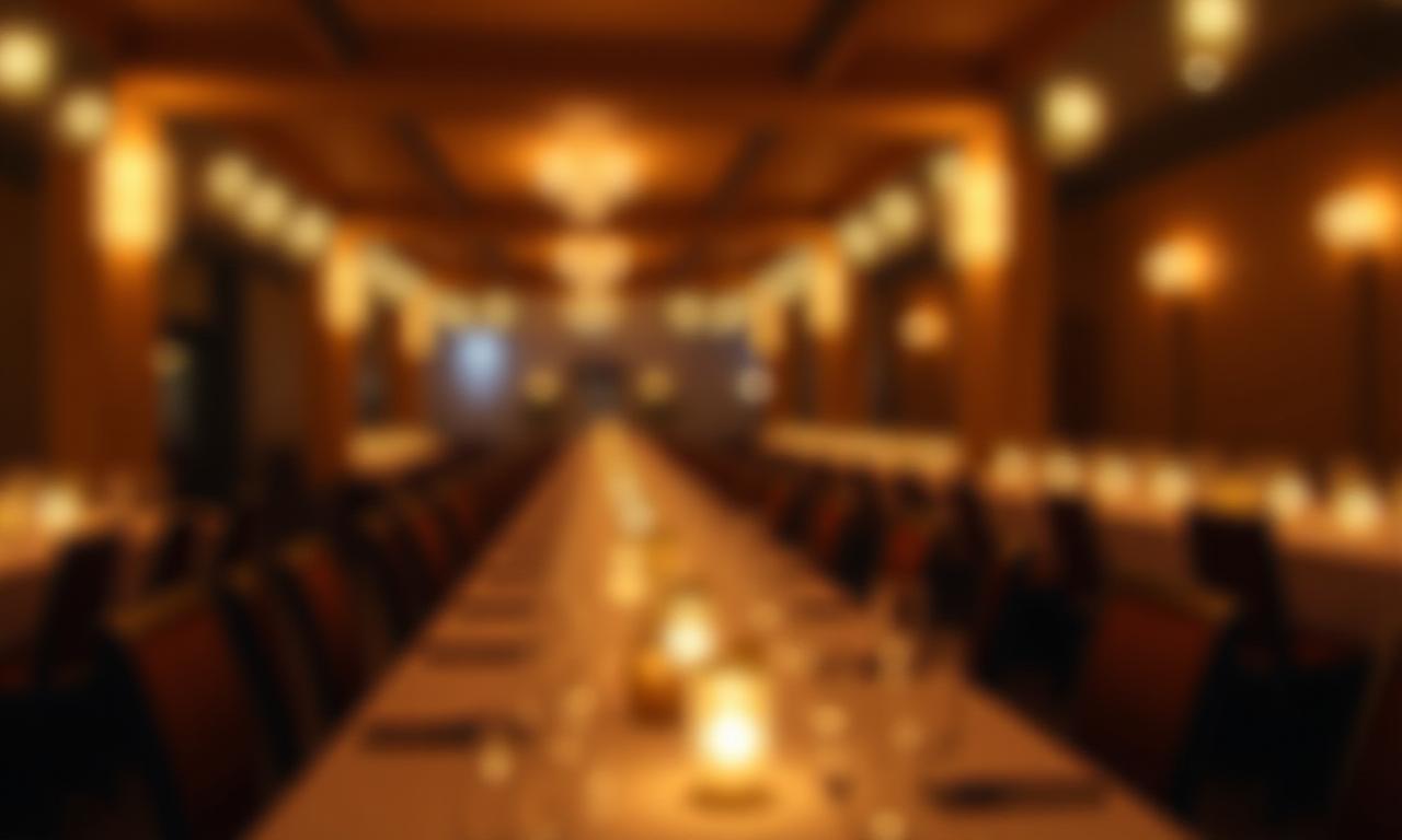 Atmosfera di un evento catering